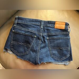 Lucky Brand Dark Blue Jean Shorts